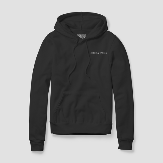 STAPLE UNISEX HOODIE - BLACK