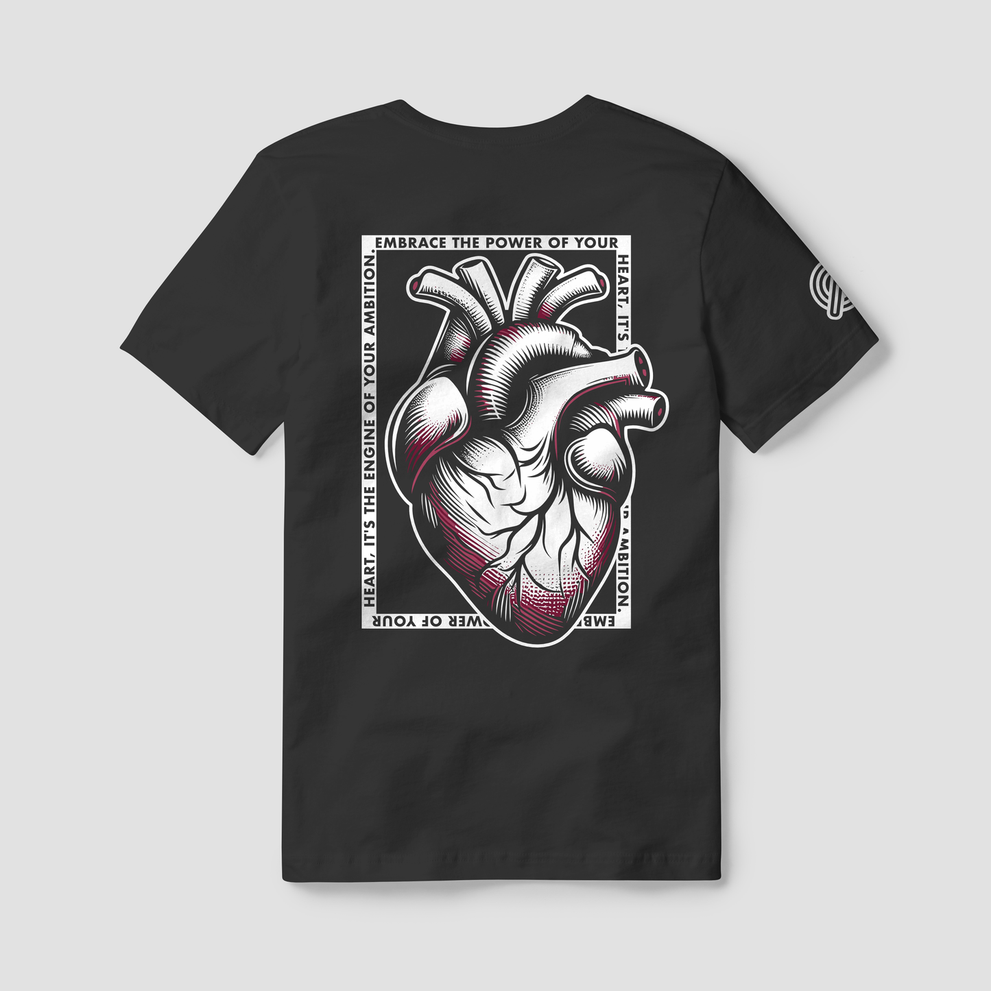 ENGINE OF YOUR AMBITION T-SHIRT - BLACK