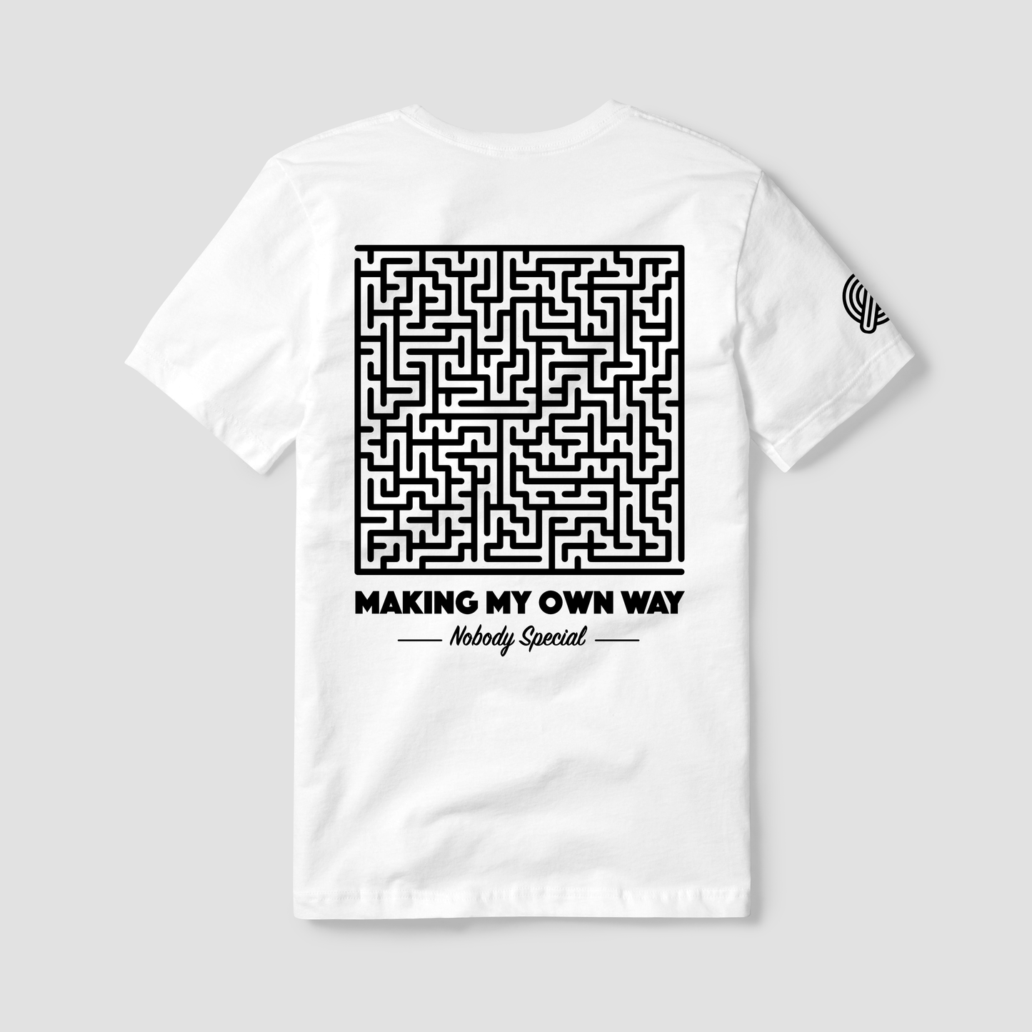 MAKING MY OWN WAY T-SHIRT - WHITE