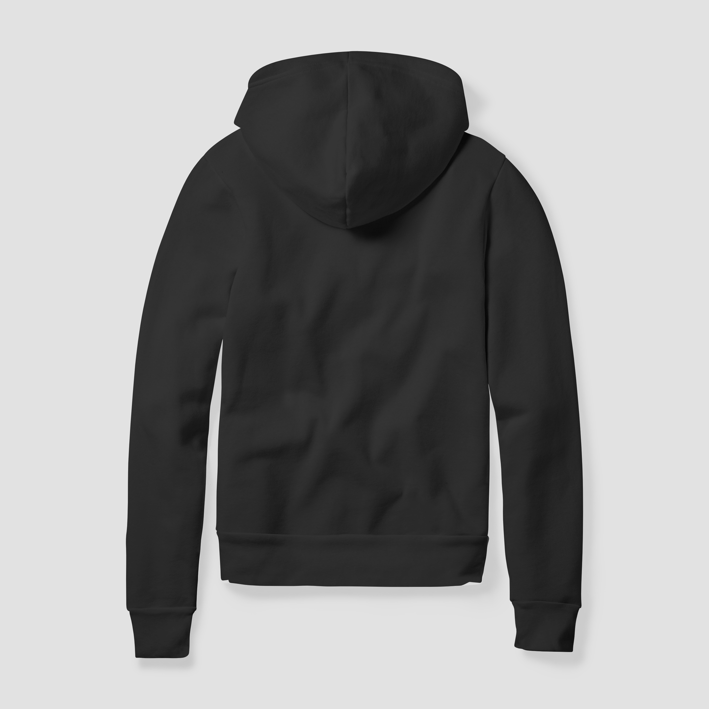 SIMPLE STAPLE UNISEX HOODIE - BLACK