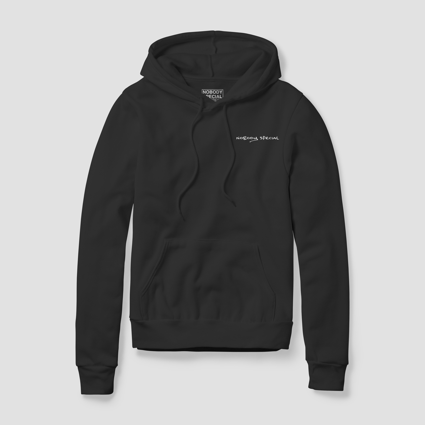 SIMPLE STAPLE UNISEX HOODIE - BLACK