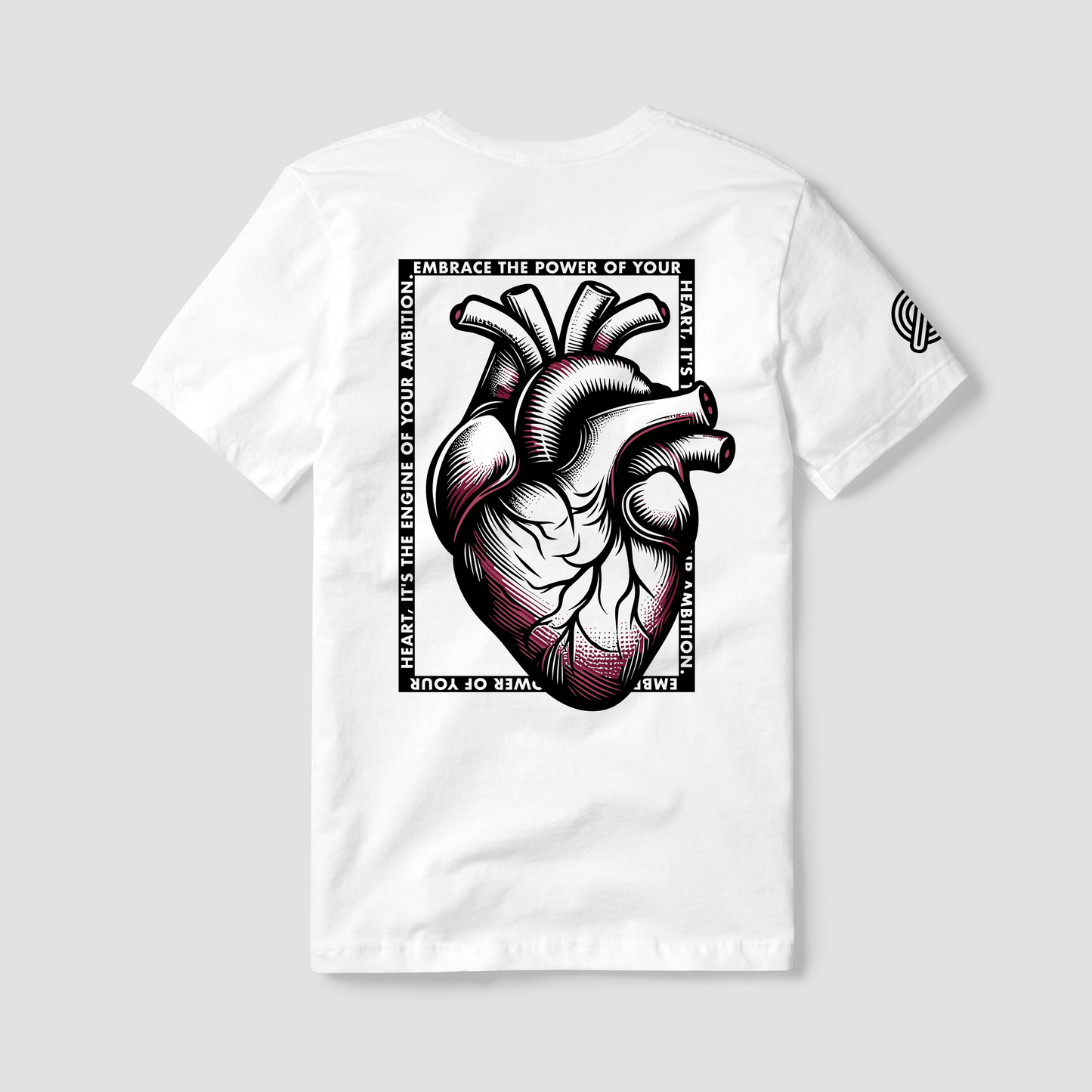 ENGINE OF YOUR AMBITION T-SHIRT - WHITE