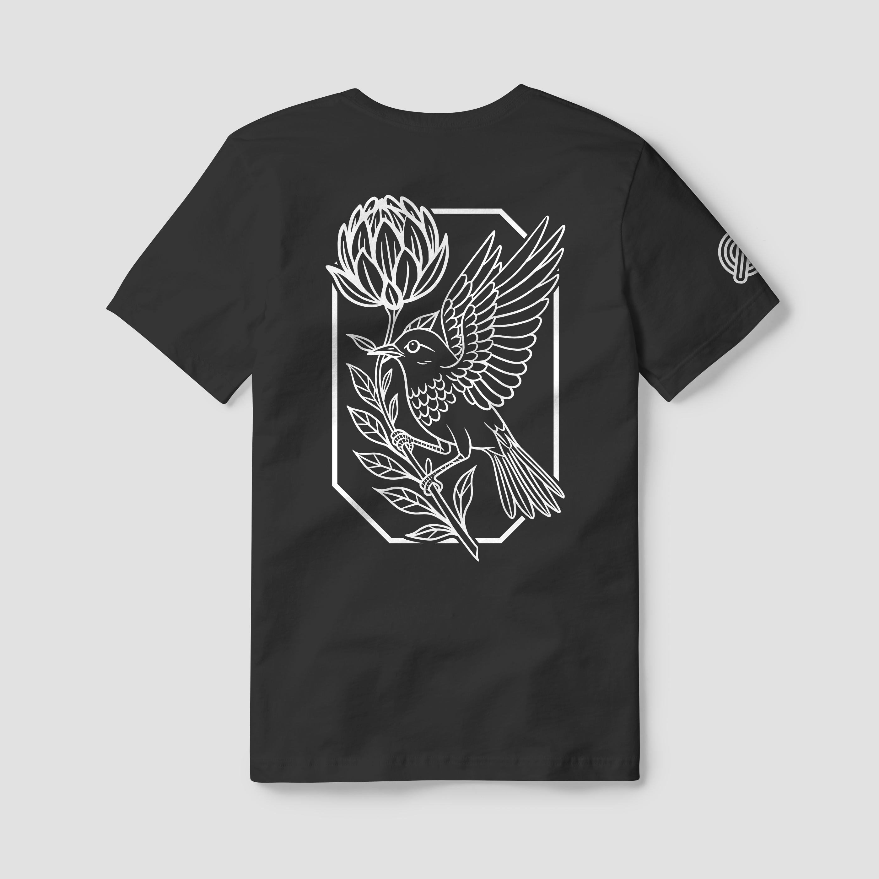 Nitheful Merch NIGHTINGALE T-SHIRT - BLACK – Nobody Special